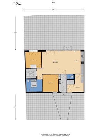 Floorplan - Oeverwalhof 25, 1349 JE Almere